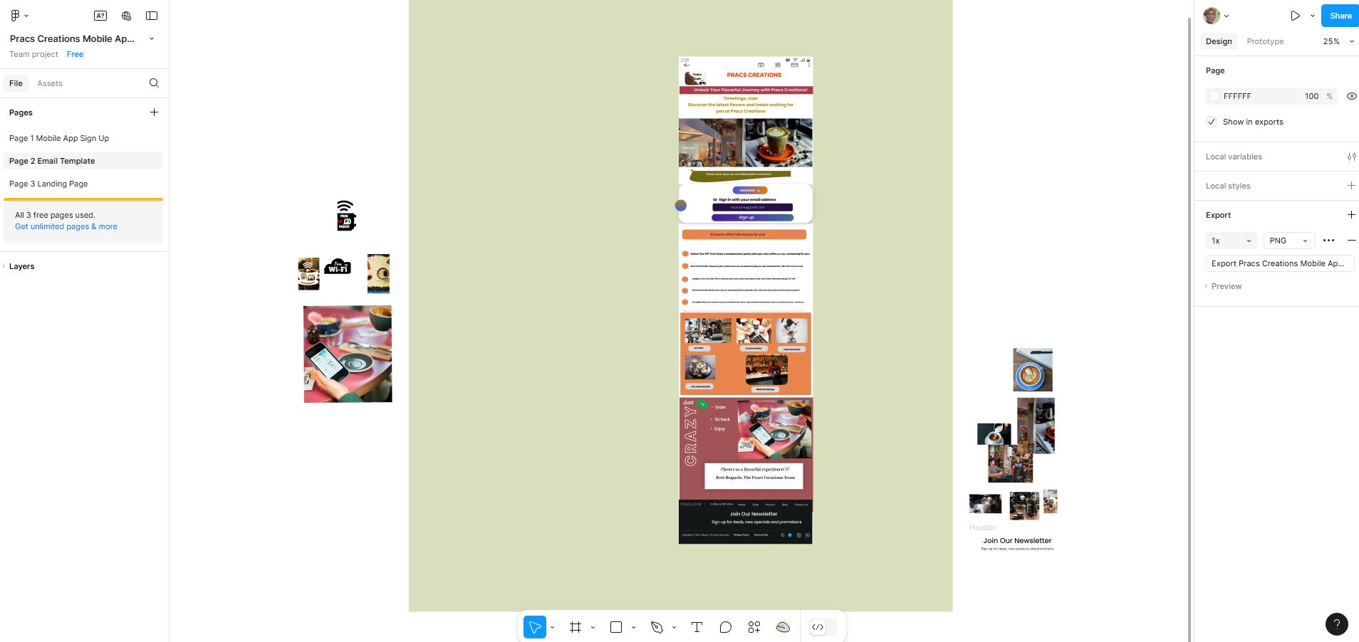 Email Newsletter Template